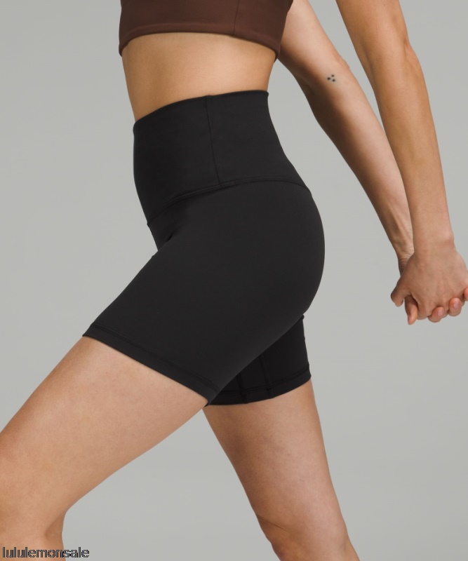 Lululemon Damen DELULU125 | Schwarz Align Hochhaus Kurz 6